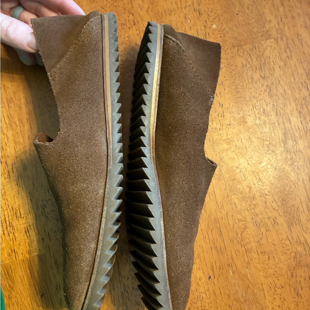 Pedro Garcia women’s brown Suede yoshi flats - Picture 5 of 5